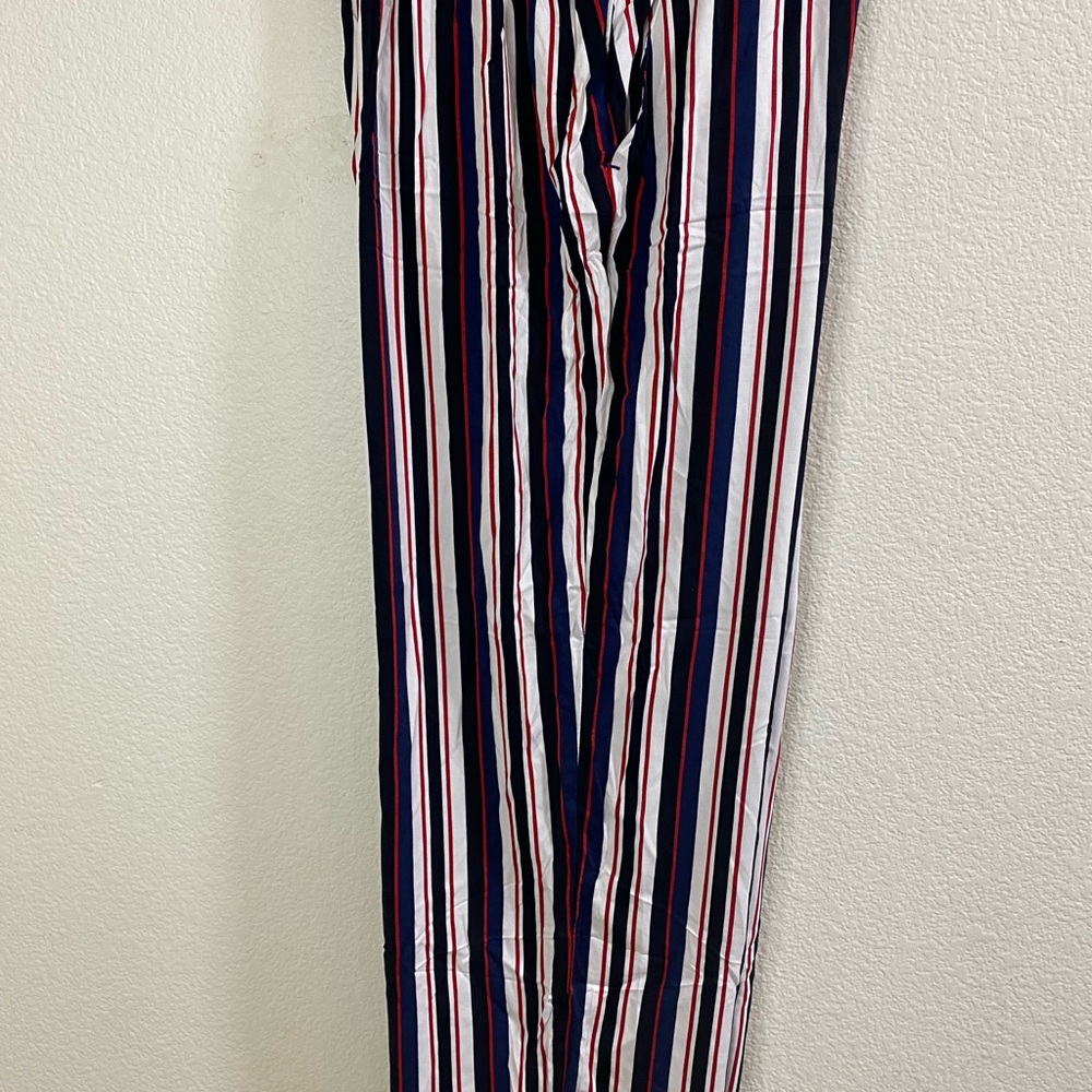 Liverpool Women's Striped Pants and Tank Top Set‎ - Navy, Red, White